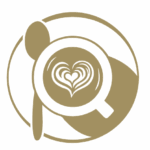 coffee cup heart art